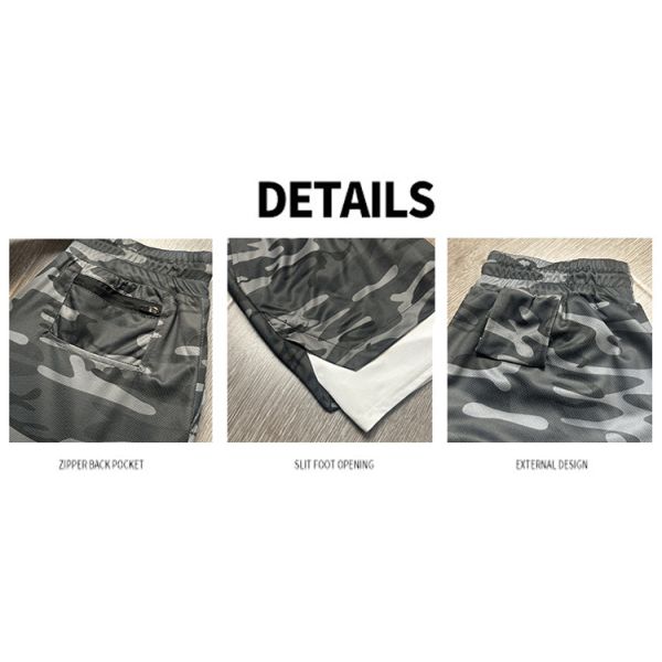 Custom Logo Double Layers Fitness Sportswear Mens Workout Compression Running Gym Shorts