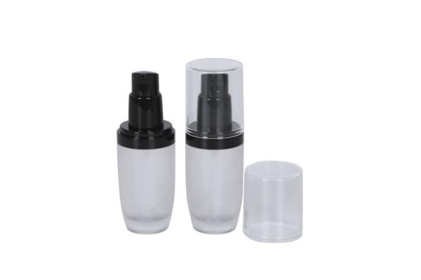 Cosmetic Pump Bottle Matte Glass Skin Care Liquid Packaging Hair Container