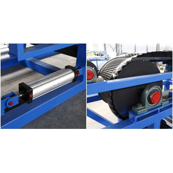 3T Carbon Steel Vacuum Belt Filter Press for Waste Water Treatment Sludge Dehydration