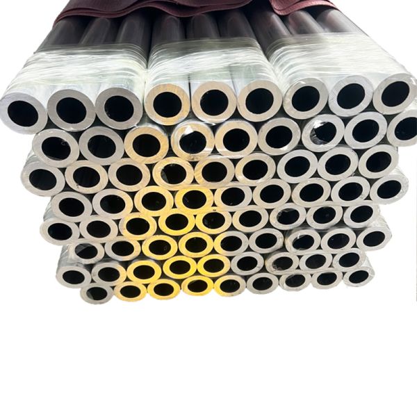 Precision Cutting Aluminium Tube Round Profile Anodized Aluminum Pipe