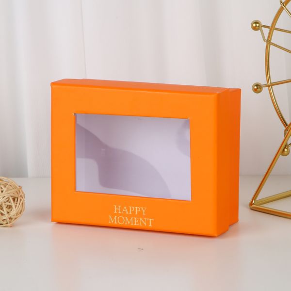 Factory birthday gift boxes Valentine's Day gift carton boxes windowed lid boxes souvenir skylight gift boxes