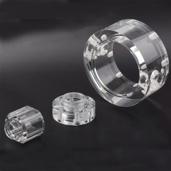 High Precision PMMA Acrylic PC Rapid Prototypes Round Ring Parts By CNC Machining