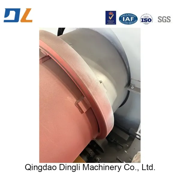 Sand Cooling Drum for Uniform Temperature Control in Sand