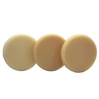 Pont temporaire monochromatique en Pmma dentaire monobloc Pmma 98mm
