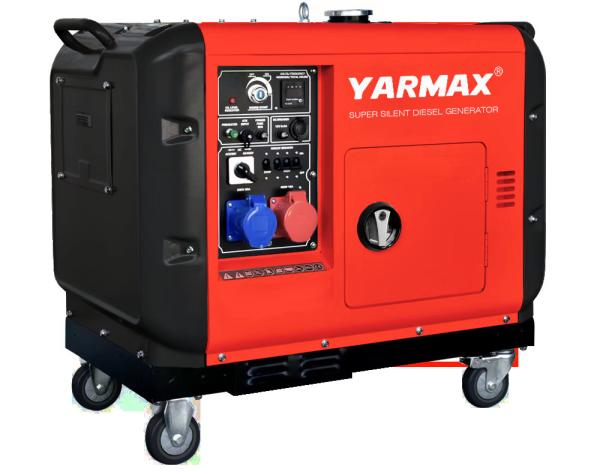 230V 11.3A DC 12V 8.3A 3kW 2.5kW Silent Type Diesel Generator YM3700T