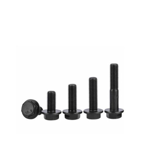 High Strength Metric Flange Bolt 8.8 9.8 10.9 M12x1.25 Fine Thread for General Industry ISO Standard