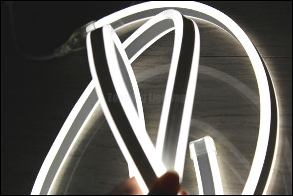 luz de corda de néon flexível de LED branco frio 8.5*18mm sinal de néon de dois lados China