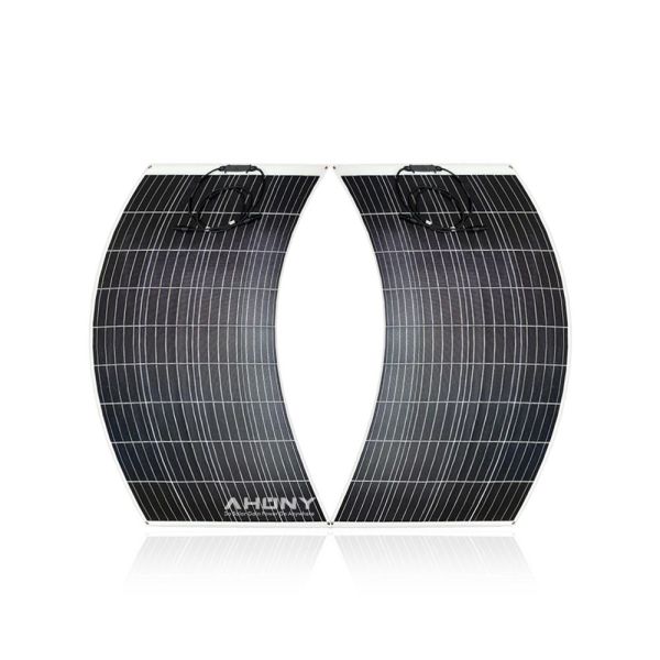 Bifacial Custom Flexível 150w Mono Painel Solar ETFE Para Iate Marinho RV Sistema Solar watt painel solar flexível para motor