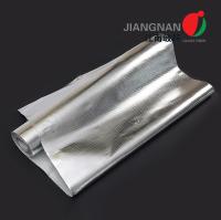 Tissu stratifié de fibre de verre de papier d'aluminium d'isolation résistant au feu
