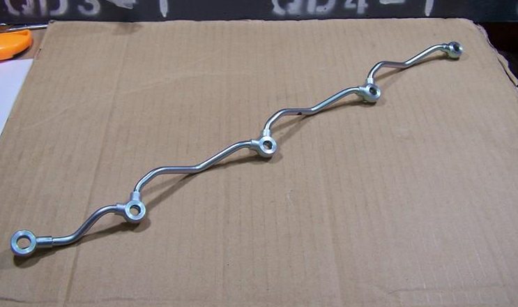 8973060810 Diesel Injector Leak Off Pipe , Hitachi Isuzu Diesel Engine Parts