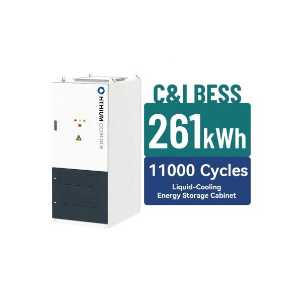 Commercial 125KW 261KWH BESS Solar Energy Storage System Lifepo4 Li-ion Battery