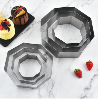 OEM Mousse Cake Ring Equipamento de padaria comercial Mousse Ring redondo