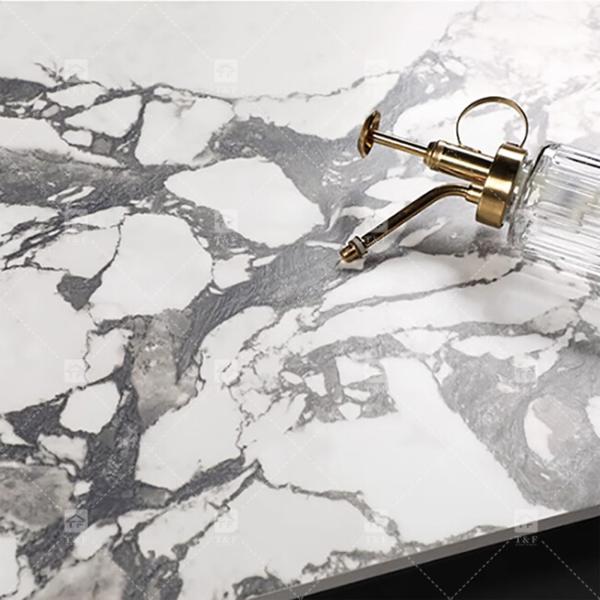 600x600mm White Matt Marble Glazed Ceramic Tiles Washroom Rustic Floor Wall Tiles
