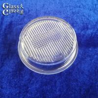 Durable Molded Textured Glass Light Shade for Outdoor Fixtures