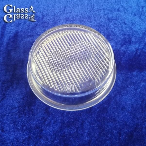 Durable Molded Textured Glass Light Shade for Outdoor Fixtures