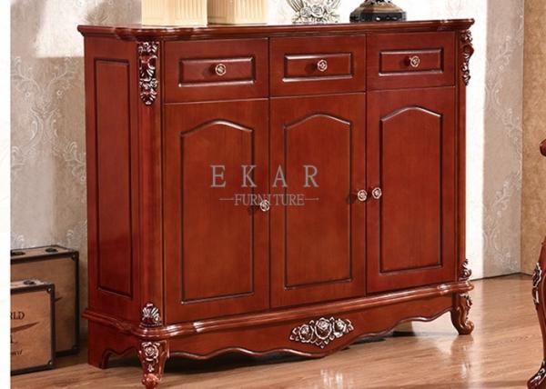 3 doors storage 3 drawers antique shoes cabinet shoes racks