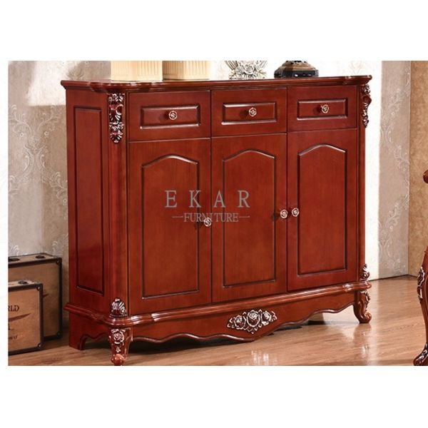 3 doors storage 3 drawers antique shoes cabinet shoes racks