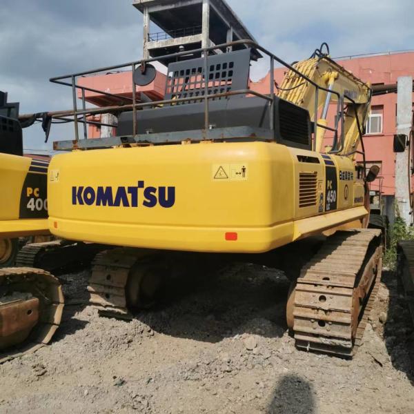 PC450-8 Excavateur Komatsu d'occasion 45 tonnes Excavateur hydraulique