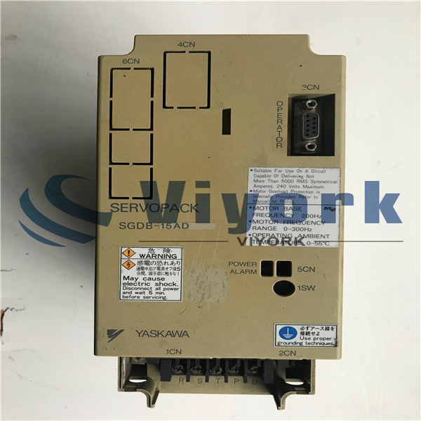 Сервопривод SGDB 15AD Yaskawa промышленный управляет гарантией оценки ремонта только