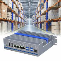 DC 12V-24V Mini PC industrial sem ventilador com CPU I7 e suporte de alta tensão