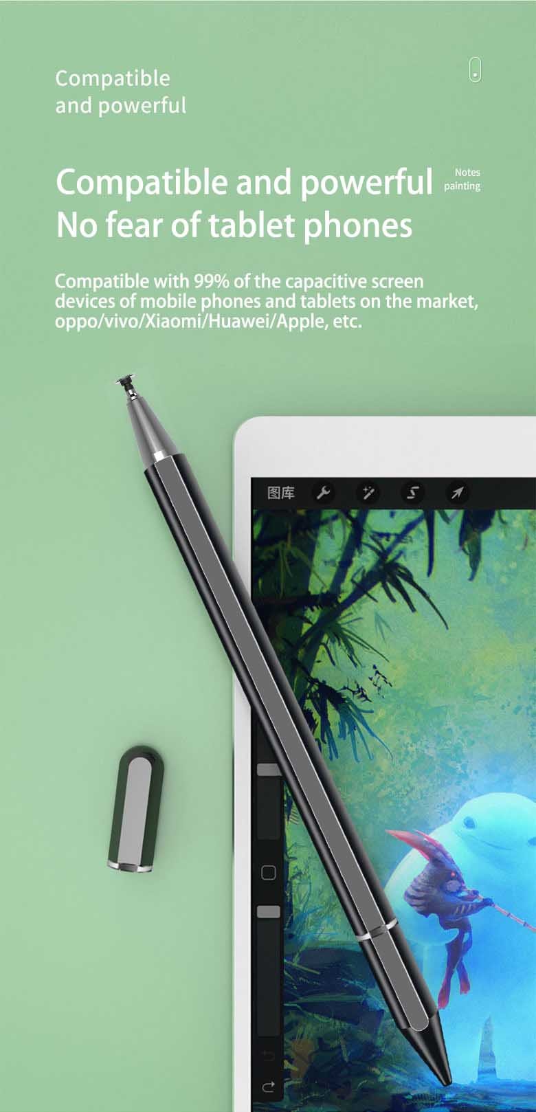 Шариковая ручка грифеля андроида экрана касания магнитная для рисовать ipad