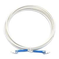 Les câbles jumpeurs en fibre de télécommunication blanche sont certifiés CE