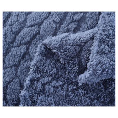New Arrive Soft 100 Polyester Double-sided Jacquard Cotton Fleece Fabric for Casual Shoes Men Womens Clothing