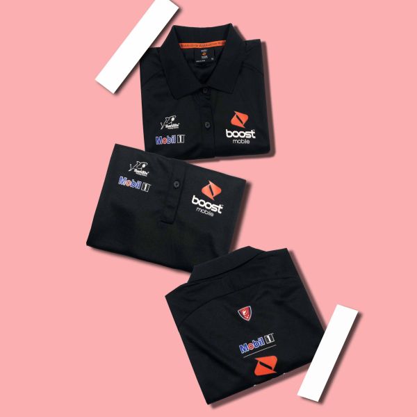 Custom Logo Breathable Racing Teamwear Polo F1 Racing Shirt with Customized Printing