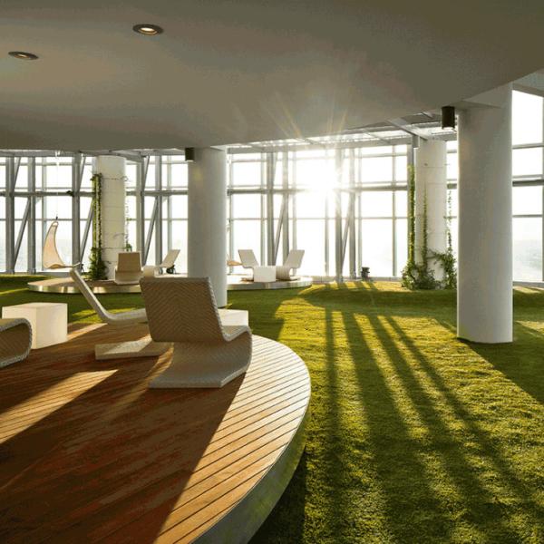 Long Warranty Synthetic Artificial Lawn Grass For House Balcony Garden Landscaping