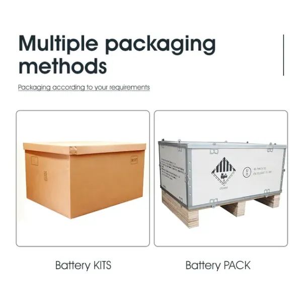 Versatile Energy Storage Battery Pack with LCD for Home Solar