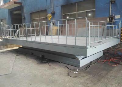 3 Ton Electric Scissor Lift Table com sistema de controlo hidráulico para a oficina