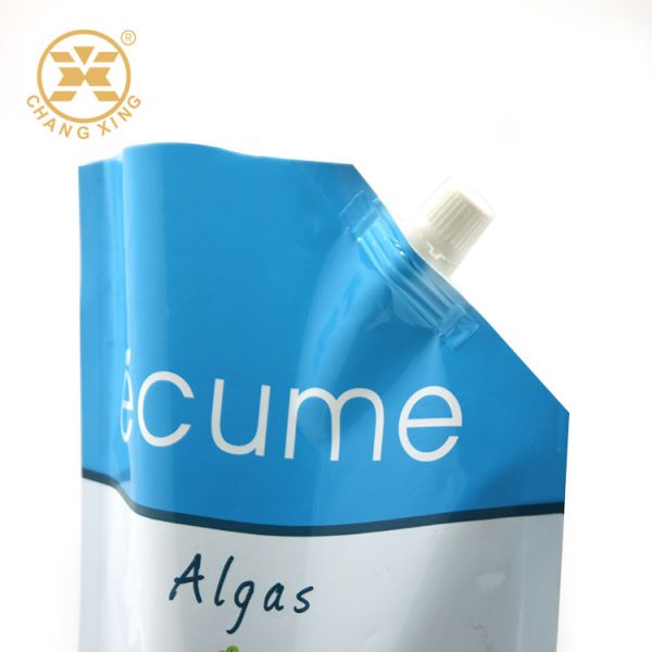 ликер пластмассы мешка 1kg 2kg портативный детержентный упаковывая льет Spouts