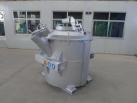 Four de chauffage de poche de la capacité 1200KG versant l'outil mobile de transfert en métal fondu