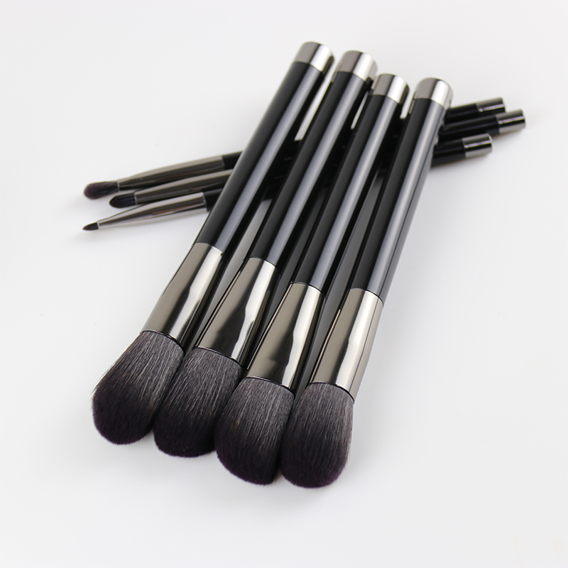 Synthetic Hair Makeup Brush Set Custom Logo Luxury Vegan Brush