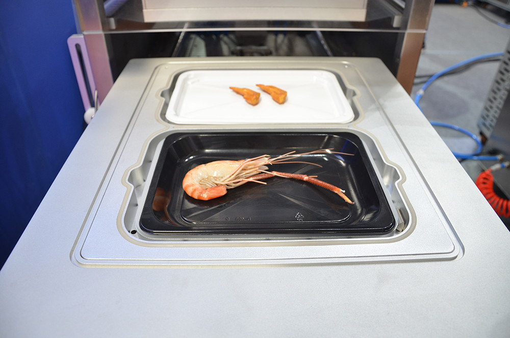 Упаковщик кожи подноса еды вакуума машины упаковки кожи нержавеющей стали автоматический