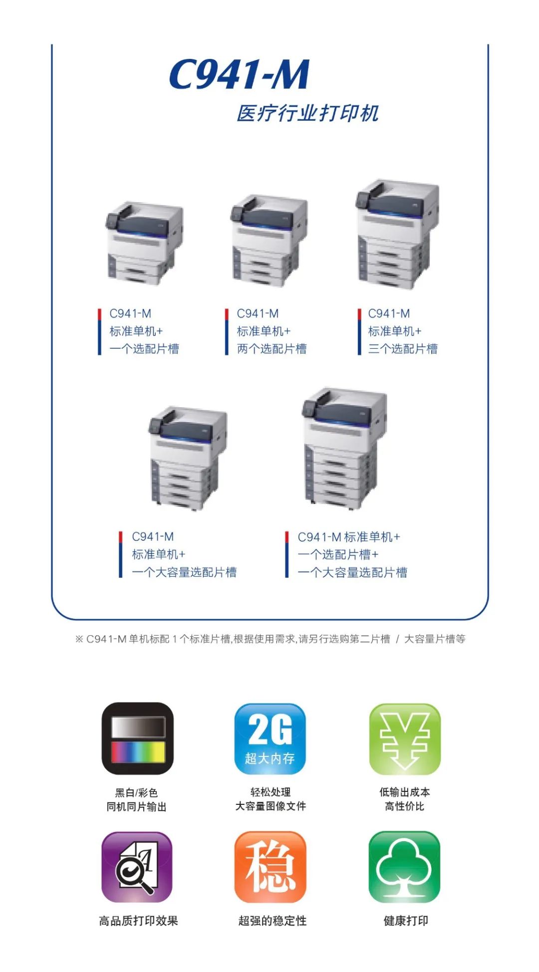 Лазерный принтер принтера C941M OKI фильма CE ISO9001 медицинский