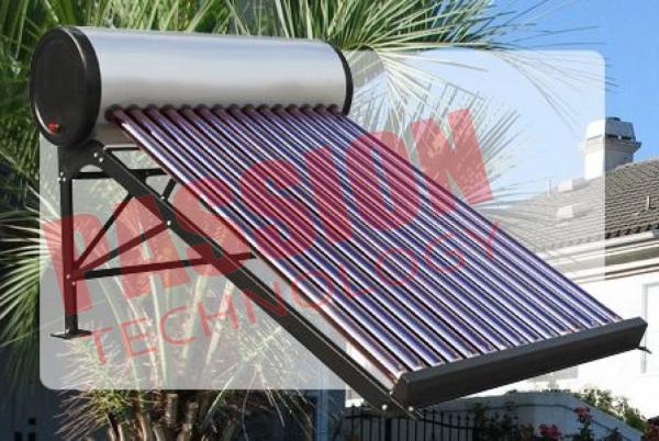 Aquecedor de água solar evacuado do tubo, aquecedor de água solar exterior com CE