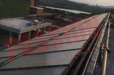 Сборник плоской плиты фильма КЭ голубой для системы отопления гостиницы, бассейнов