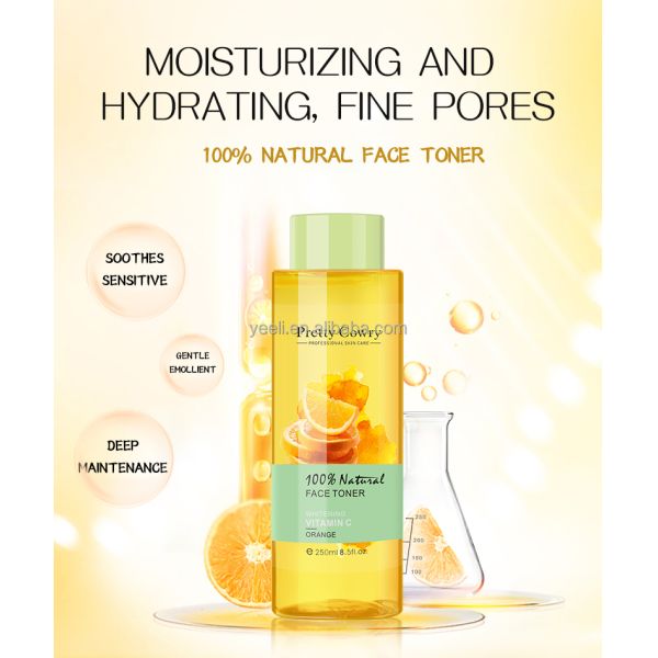 Oem Odm Deep Hydration Organic Plant Extracts Rose Aloe Water Skin Toner