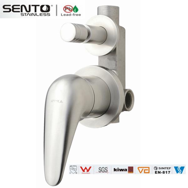Manufacture hot sale simple style design bathroom faucet shower mixer