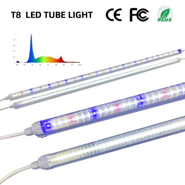 Waterproof LED T8 Grow Lights 18W 25W 36W Full Spectrum LED Grow Light Tube