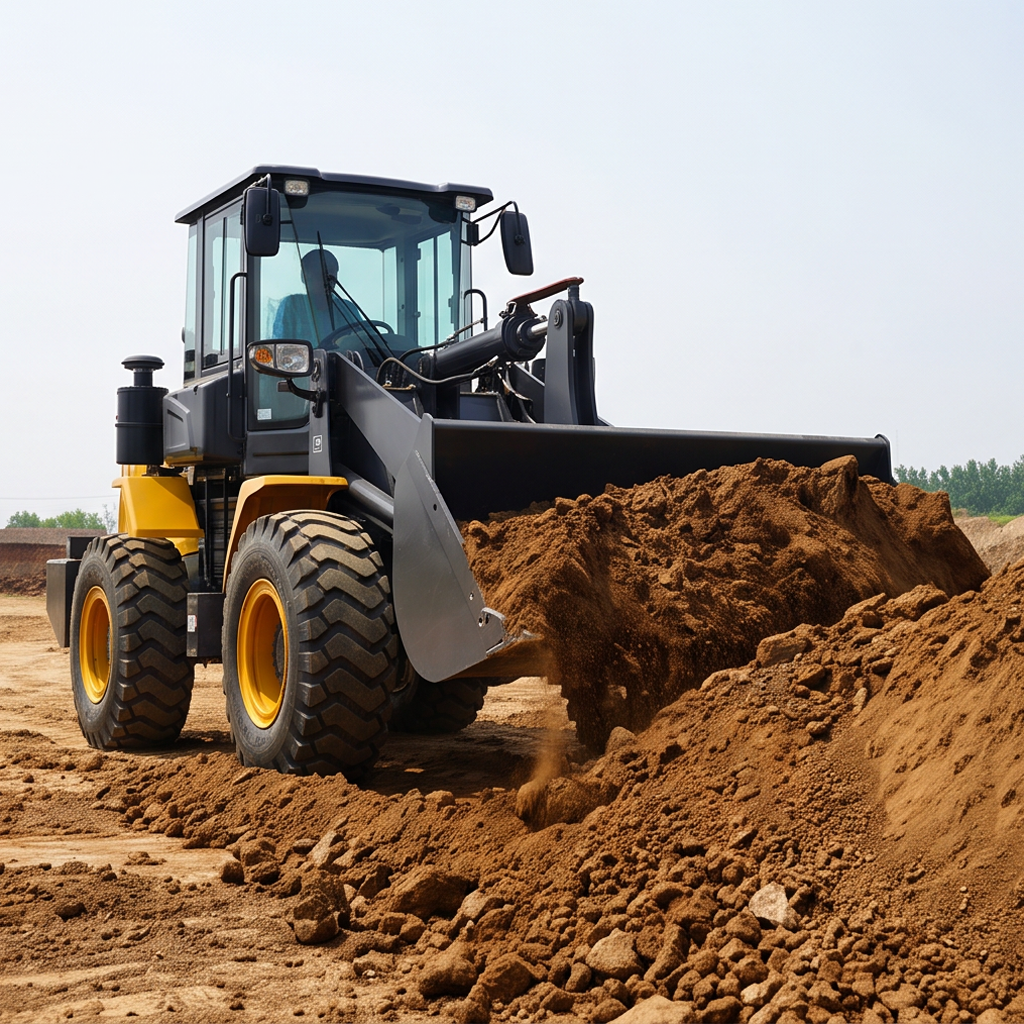XC938 Small Wheel Loader 3.5 Ton 1.8m³ Bucket Loader Machine for Farm and Construction