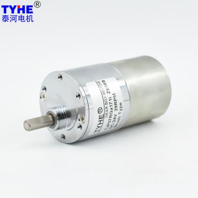 400rpm Permanent Magnet DC Gear Motor 20V 100Rpm 200Rpm 1nm