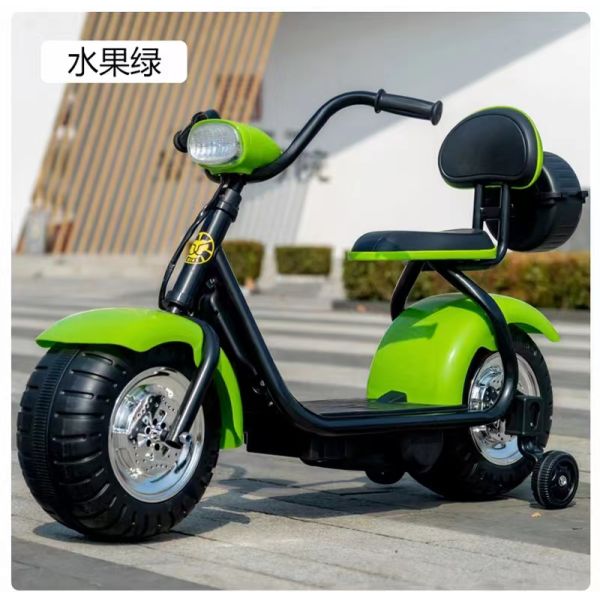 Перезаряжаемая езда на детском мотоцикле Мотоцикл Мощный маленький детский мотоцикл 6V4.5Ah