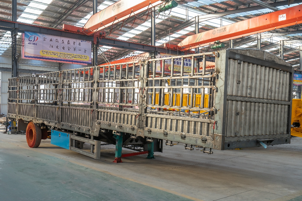 60-тонный трейлер с стальной конструкцией и 2 или 3,5 дюймовым кралем