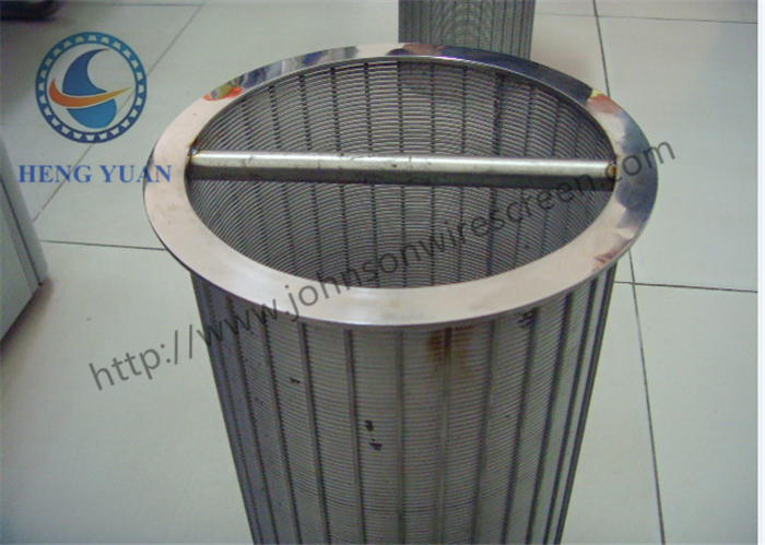 Strong Body Rotary Screen Drum For Chemical / Petroleum Industry 800mm Length