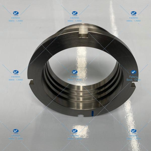 Gr5 Titanium Oil Cylinder Cover ASTM B348 Custom Titanium Parts