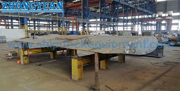 Изготовленный стальной тип управление рулем щитка лезвия штурвала морское гидравлическое