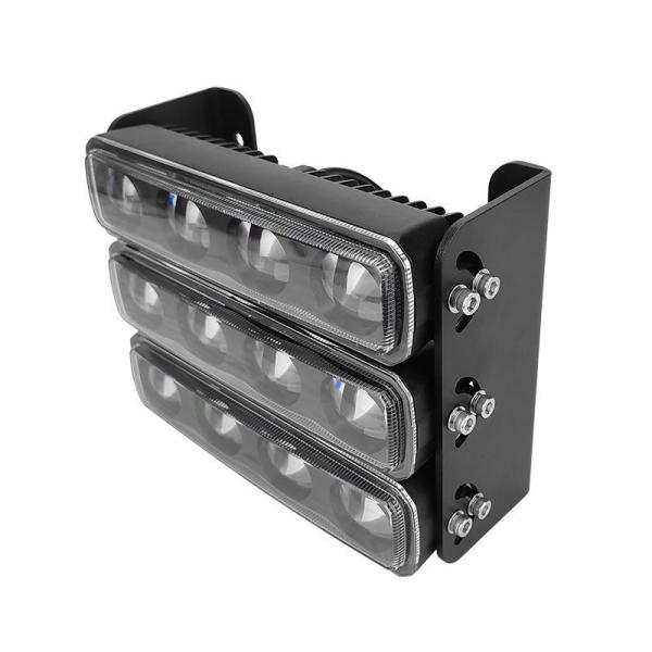 Diecast Aluminum Housing Mounting Bracket Stainless Steel Crane Equipment Red Safety Warning Light Forklift Safety Light