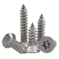 Tornillos penetrantes inalterables Torx
